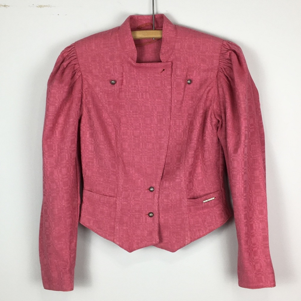 Vintage GEIGER Blazer Jacket cotton linen